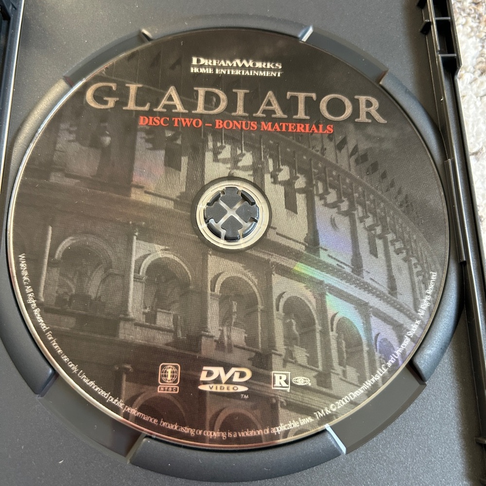 Gladiator DVD Signature Selection Widescreen Ridley Scott Russell Crowe - Picture 6 of 7